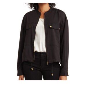 Ellen Tracy Women's XL Black Jacket with Gold Accents